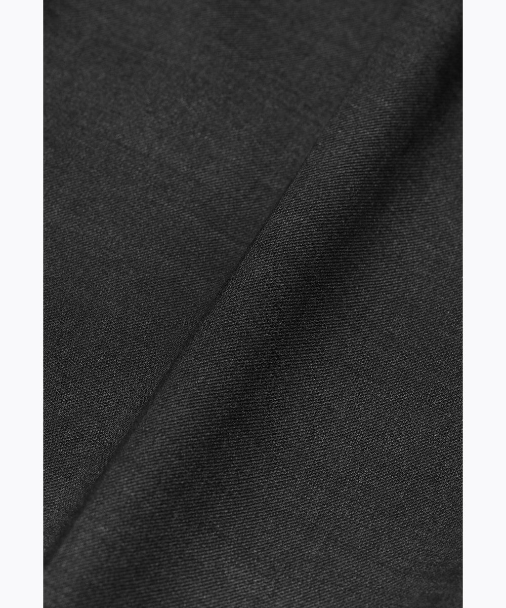 DÉPAREILLÉ SILK WOOL TWILL GATHER PANTS / シルクウールツイルギャザーパンツ チャコールグレー