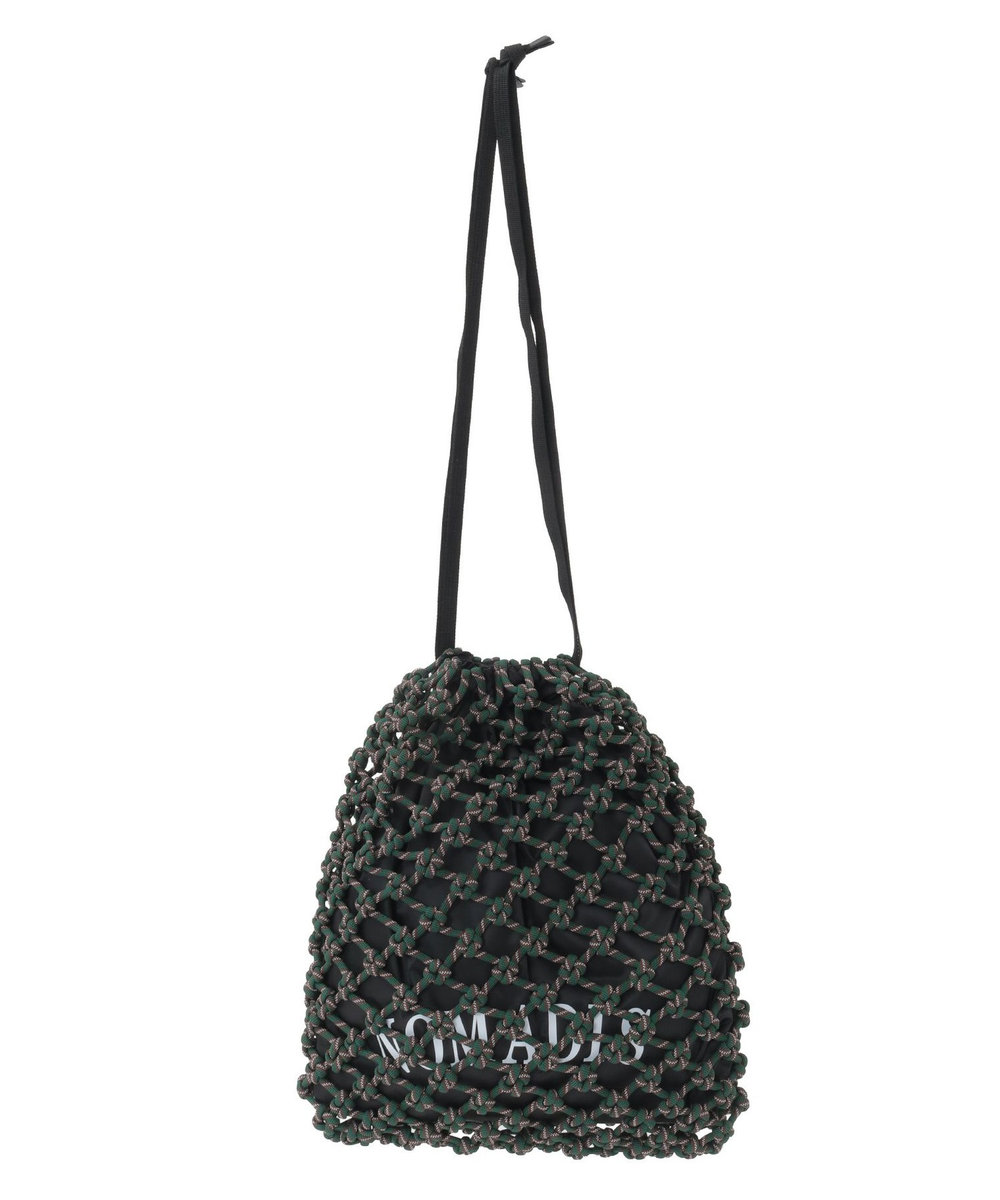 1er Arrondissement ＜NOMADIS (ノマディス)＞"TREK NET"巾着型バッグ グリーン