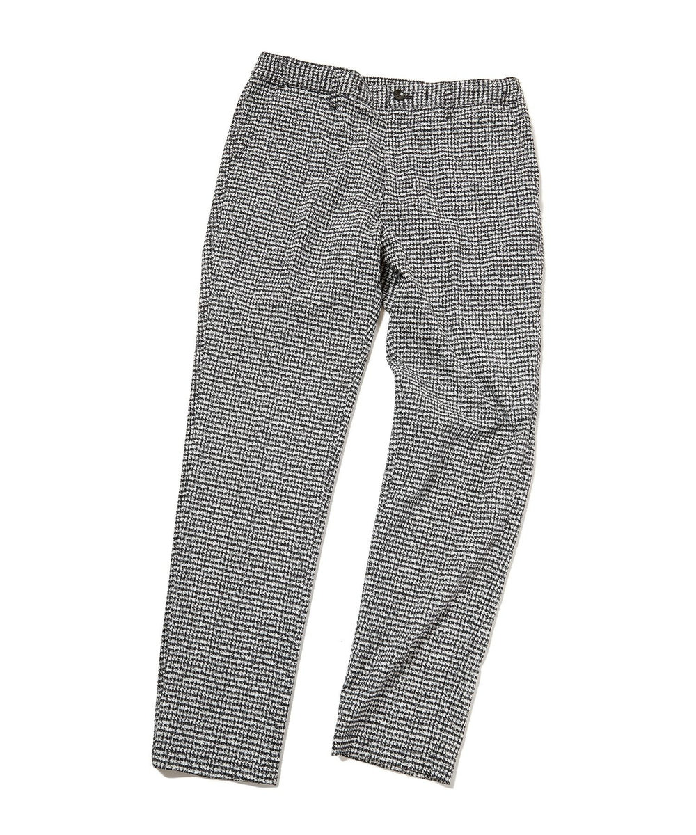 MEN'S BIGI 【ACTIVE TAILOR】3Dサッカープリントイージーパンツ<セットアップ対応> ブラック
