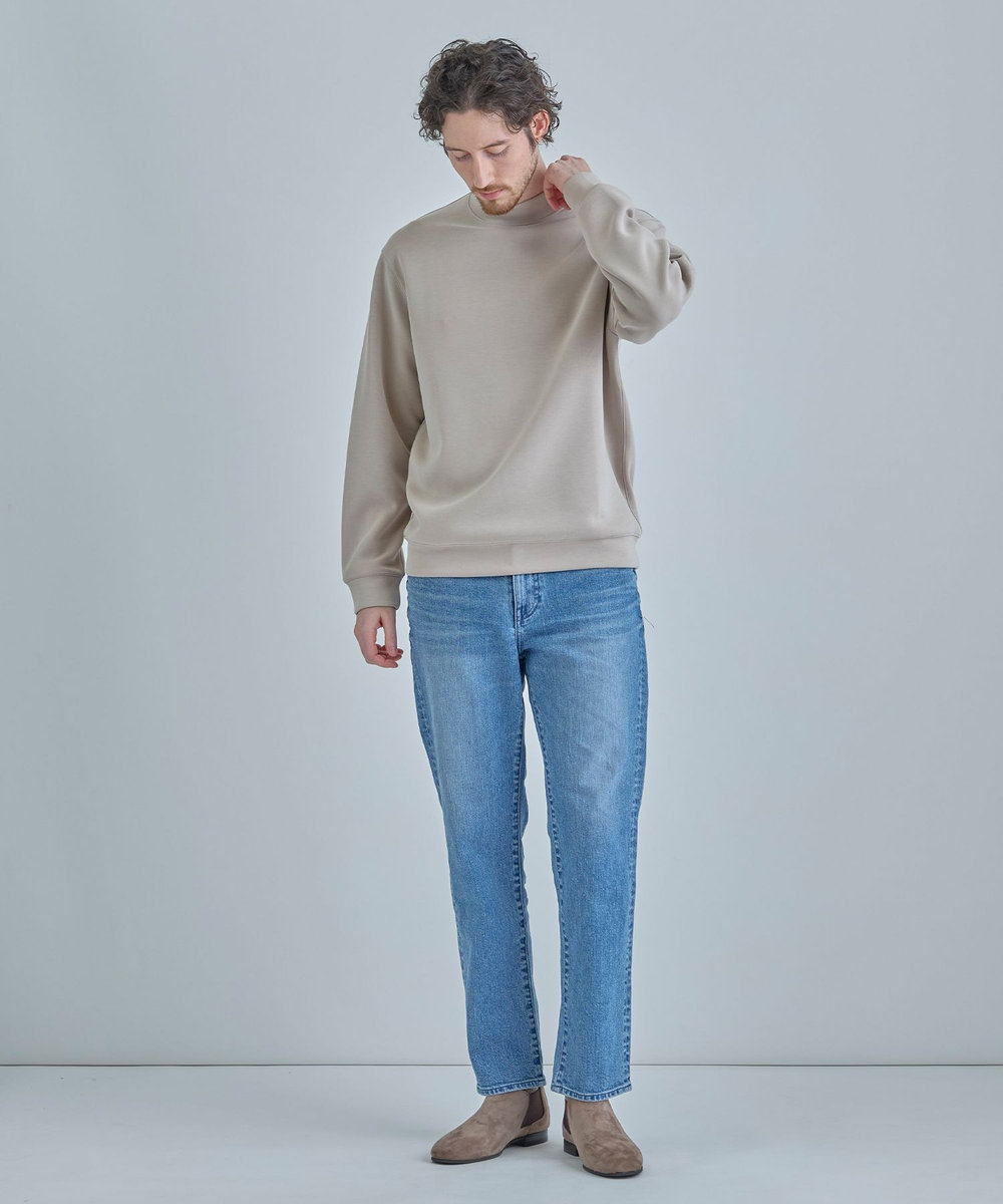 MEN'S BIGI 【RED CARD/レッドカード】別注 Bass クリーンライトデニム ブルー
