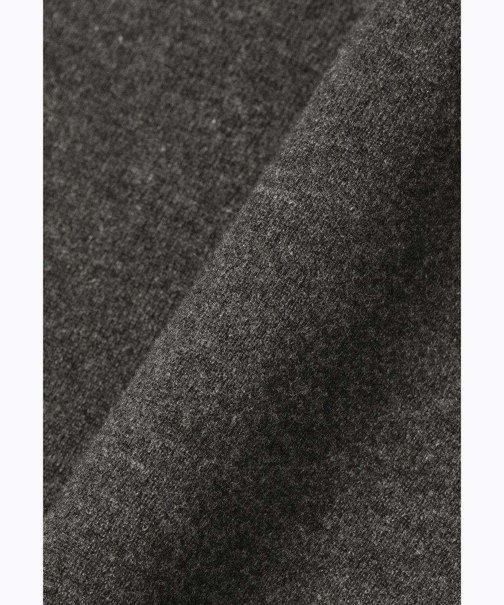 DÉPAREILLÉ WOOLEN YARN TURTLE NECK / ウールンヤーンタートルネック チャコールグレー