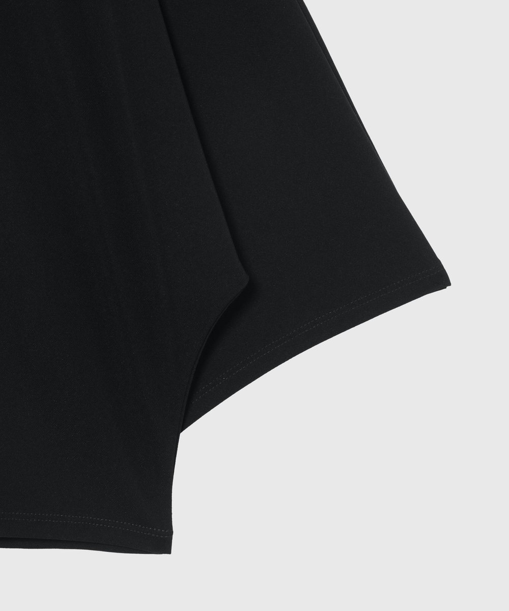 DÉPAREILLÉ TRIACETATE JERSEY BIG TEE / トリアセテートジャージービッグT ネイビー