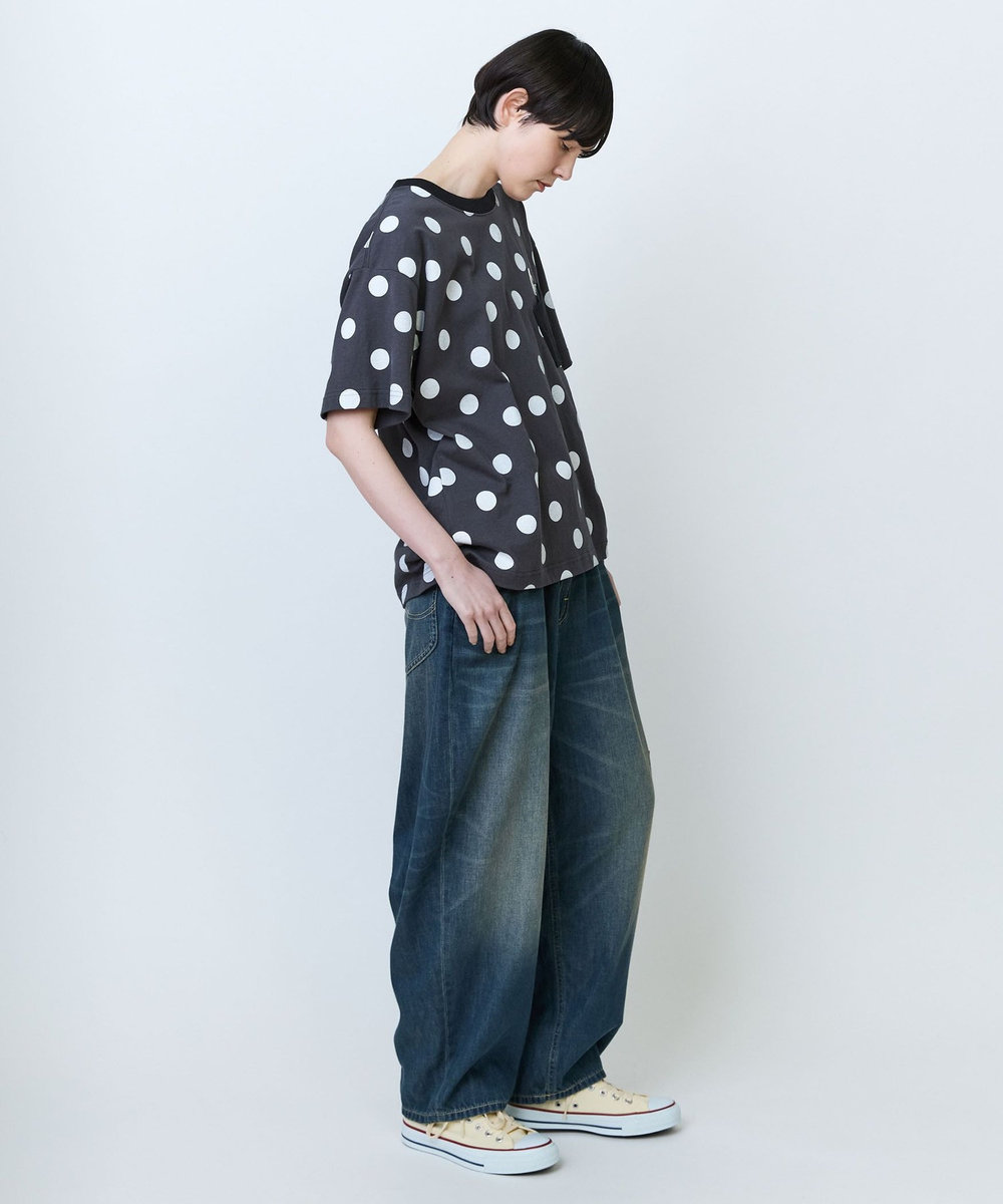 FRAPBOIS Lee ドットT ブラック