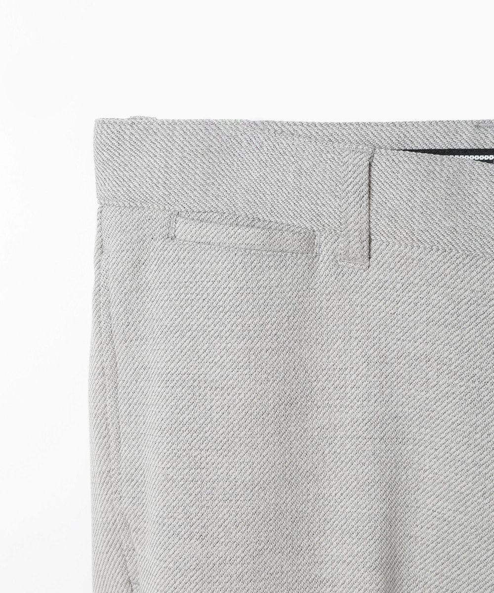 MEN'S BIGI 【ACTIVE TAILOR】ソフトサーモ混ツイードツイルパンツ グレー