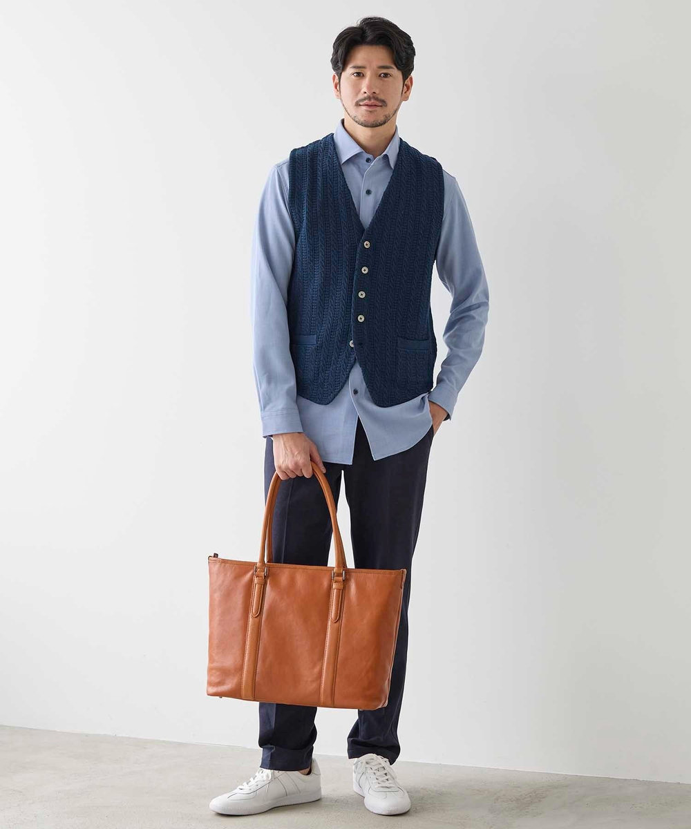 UNION STATION 【SEEKER/シーカー×UNIONSTATION別注】本革トートバッグ キャメル