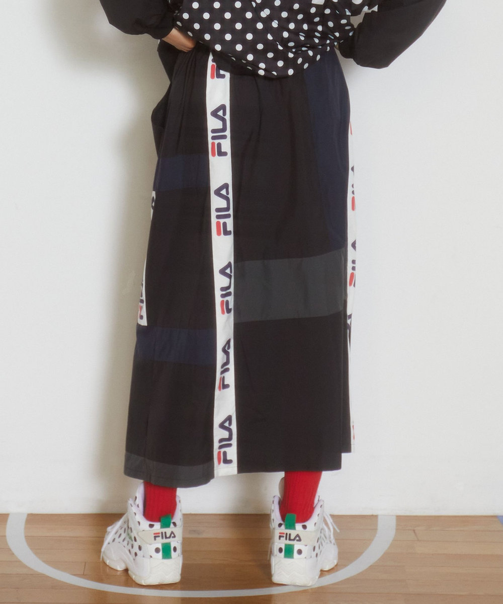 FRAPBOIS FILA×FRAPBOISスカート ブラック