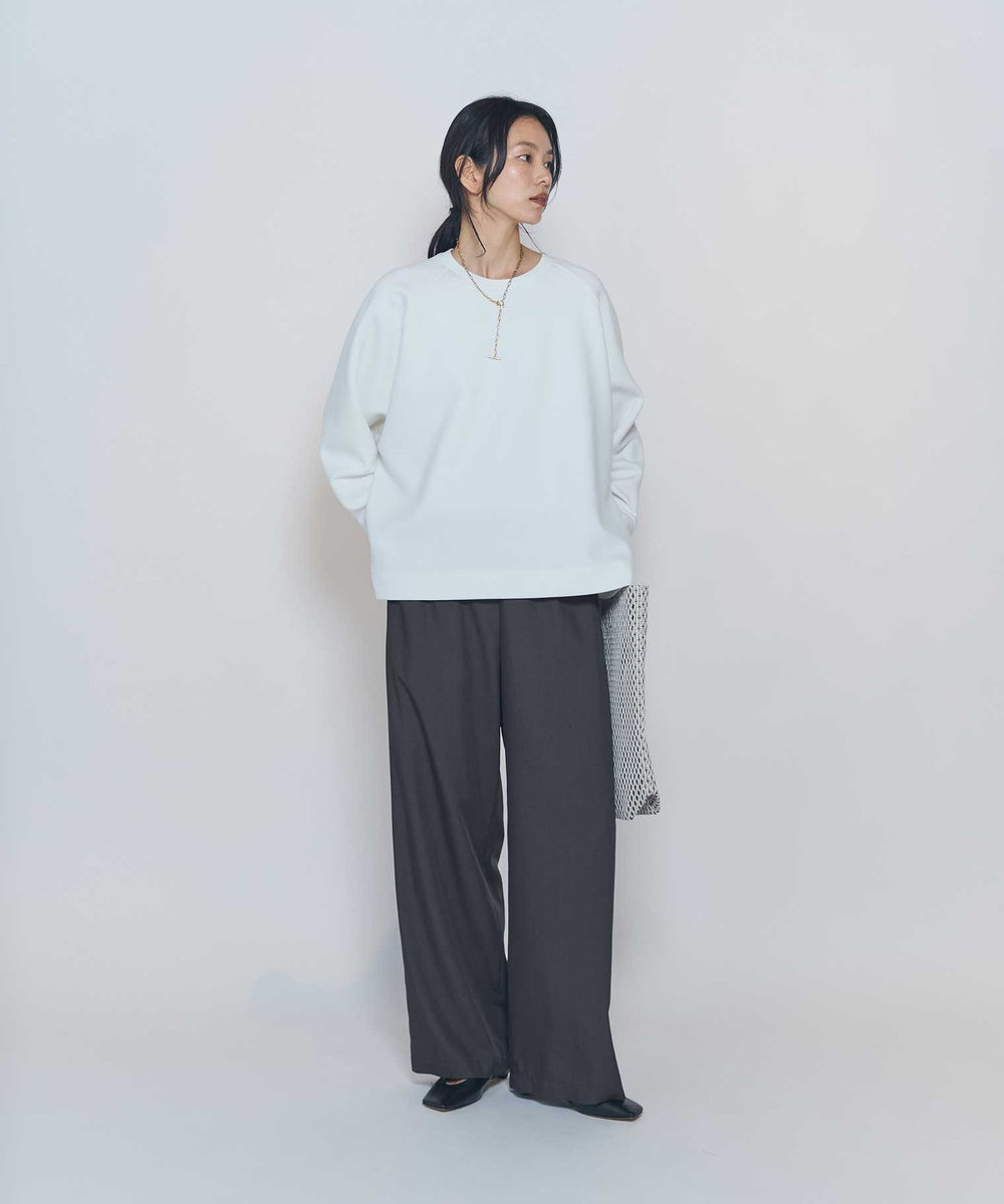 1er Arrondissement エアリーダンボールポンチョトップス オフホワイト