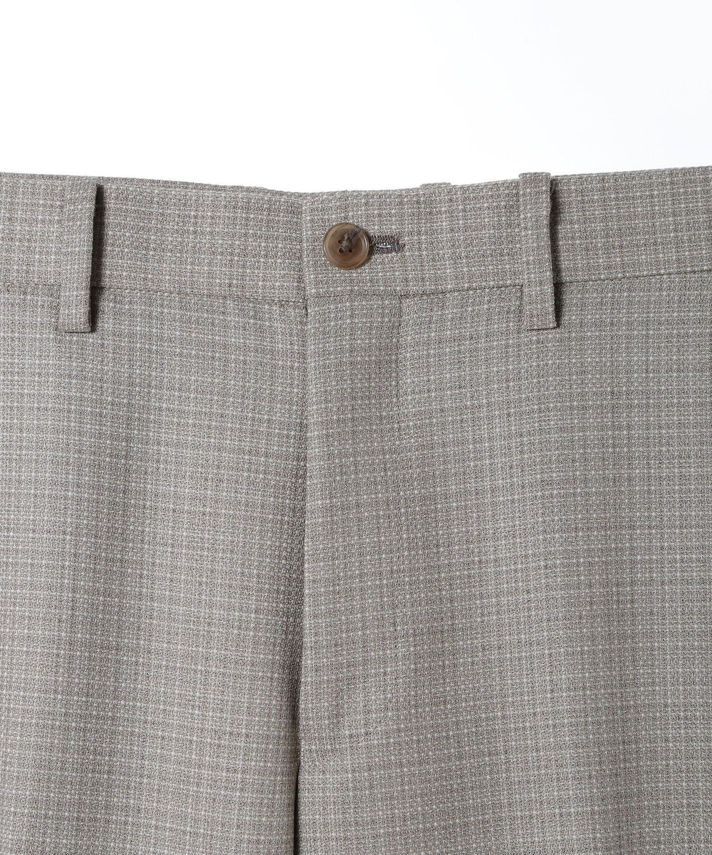 MEN'S BIGI ミックスヤーン/ホップサックスラックス ベージュ