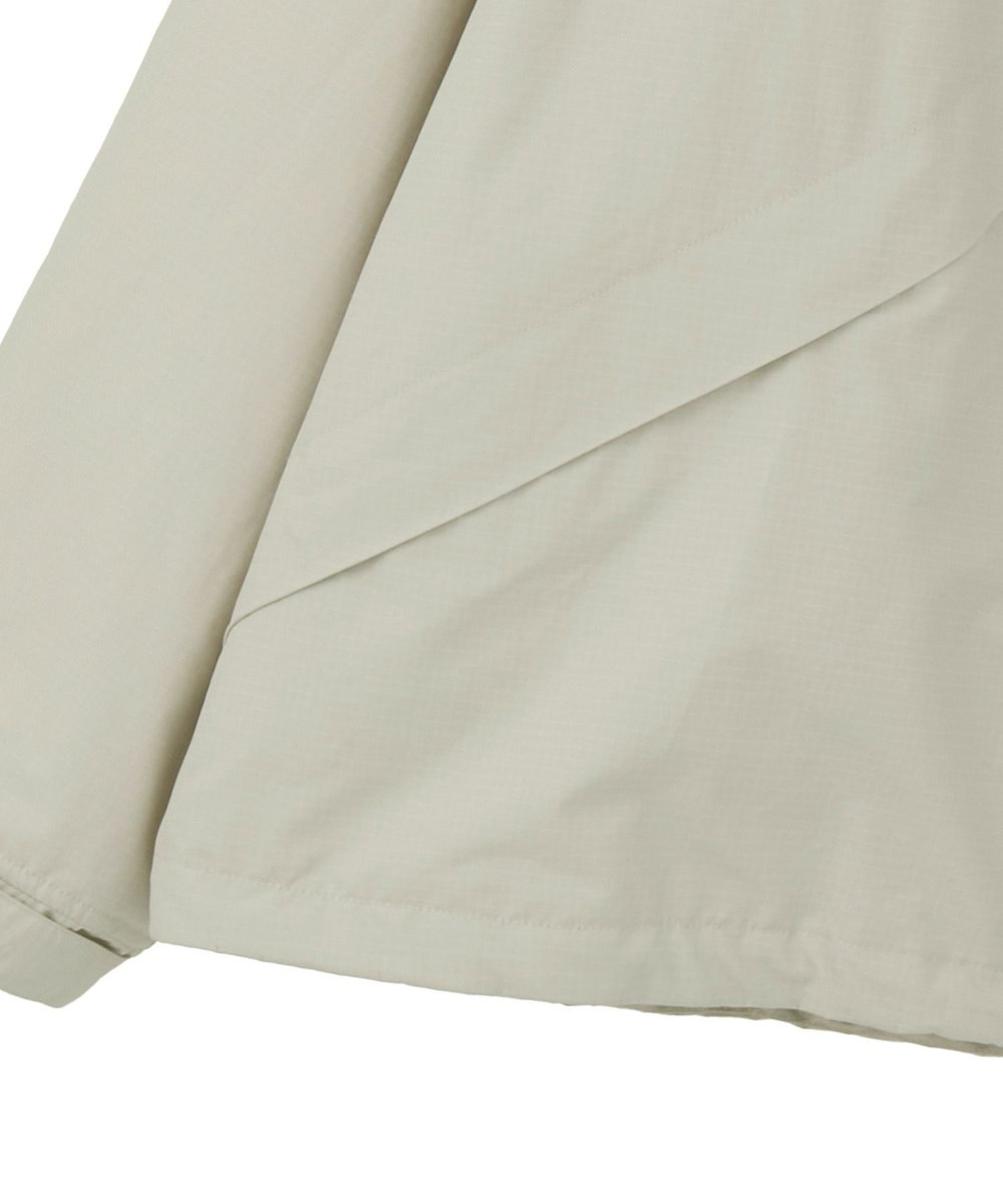 MEN'S BIGI リップストップ スタンドカラーブルゾン ベージュ