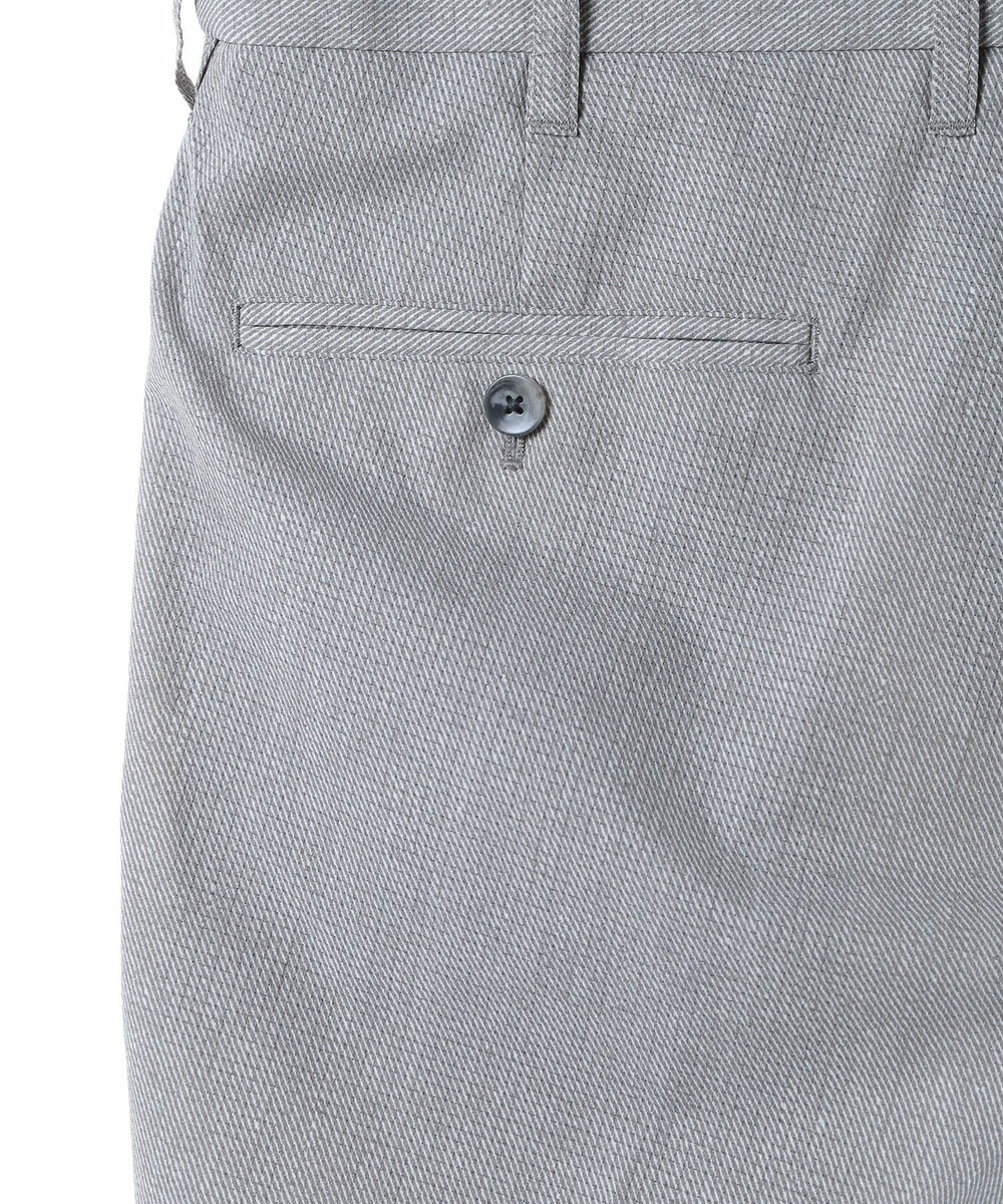 MEN'S BIGI COOL DOTS メランジプリントスラックスパンツ〈イージーケア/吸水速乾〉 グレー