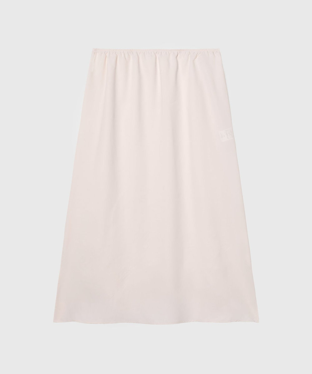 DÉPAREILLÉ TYPEWRITER TUCK SKIRT / タイプライタータックスカート ピンク