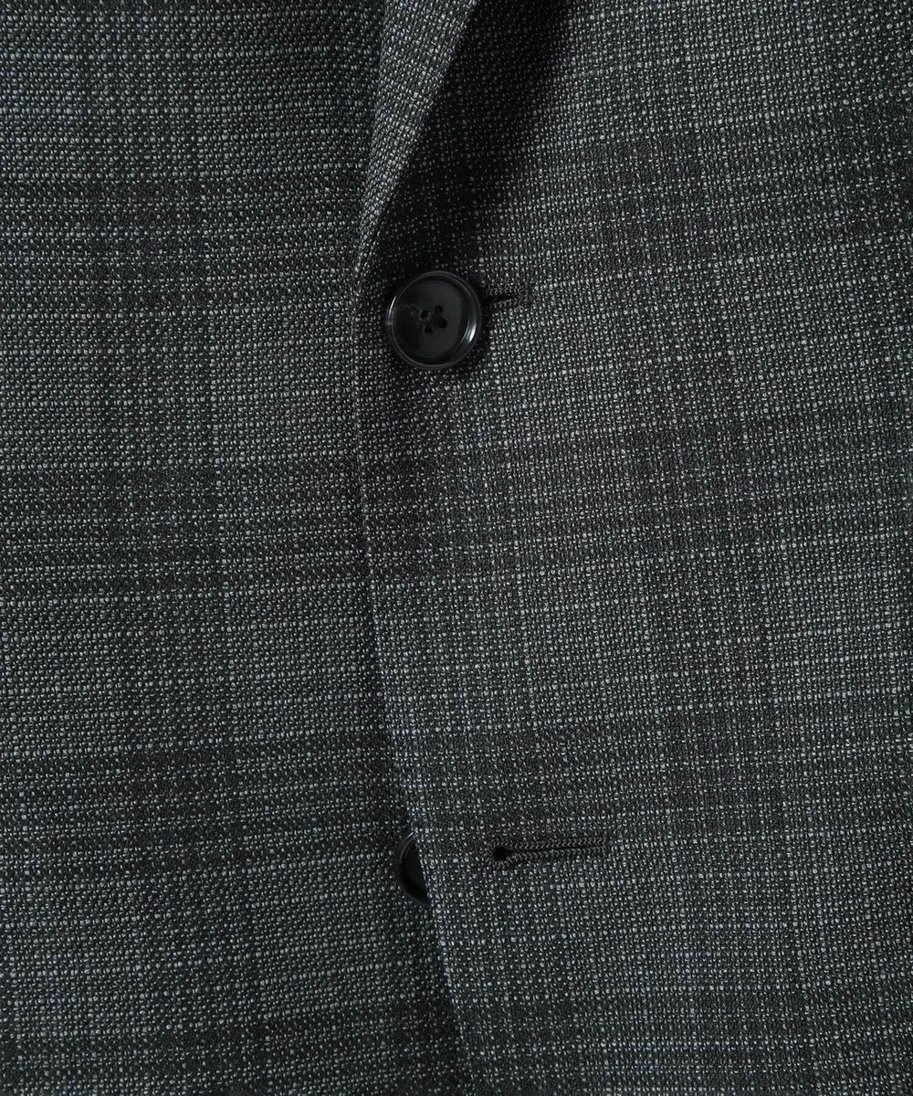 MEN'S BIGI ミックスヤーンブッチャーチェックジャケット グレー