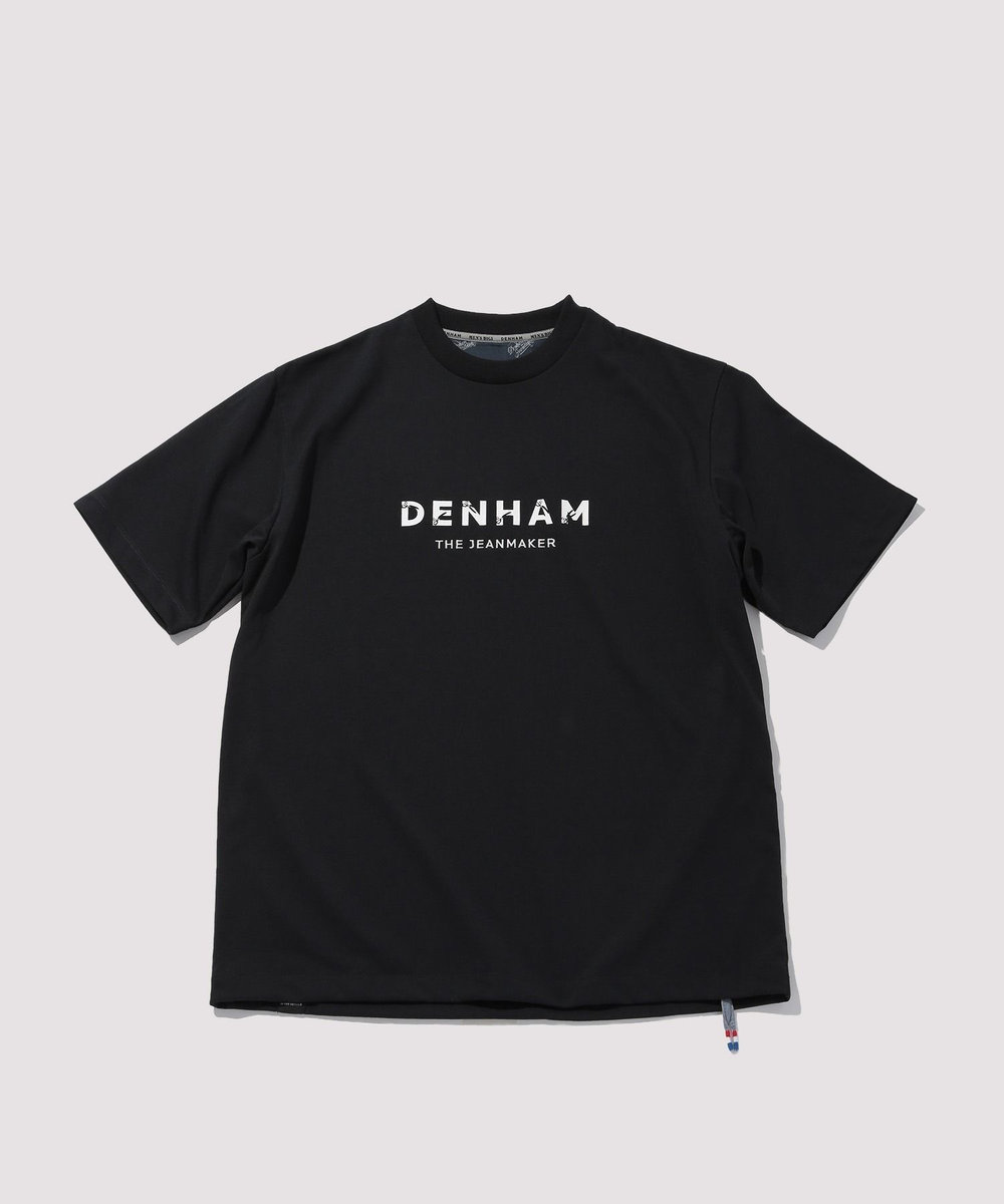 MEN'S BIGI 【DENHAM×MEN'S BIGI】TRYCOOL天竺シザープリントT ブラック