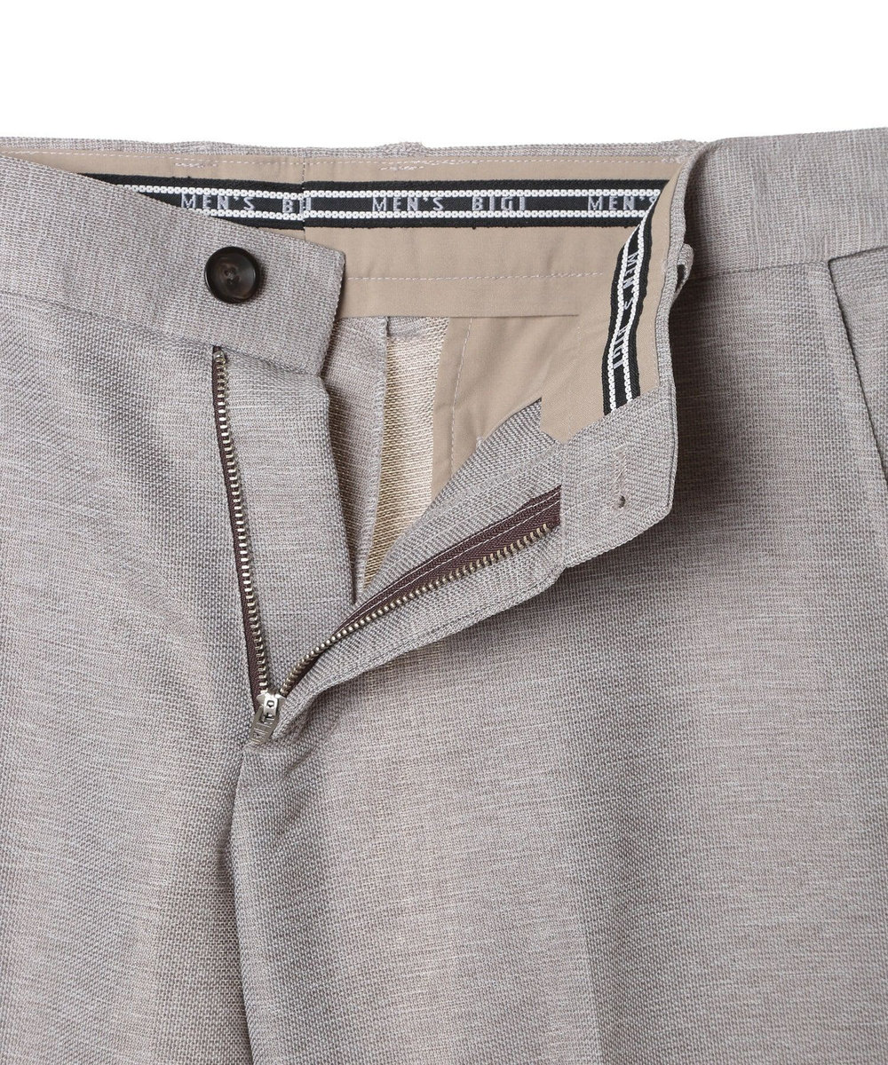 MEN'S BIGI 【ACTIVE TAILOR/アクティブテイラー】カラミメッシュストレッチパンツ ベージュ
