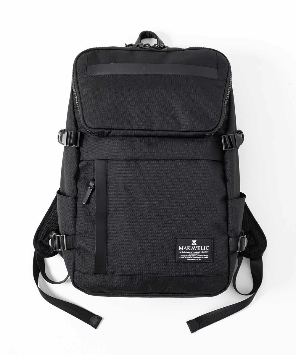 UNION STATION 【MAKAVELIC / マキャベリック】RECTANGLE3 DAYPACK ブラック