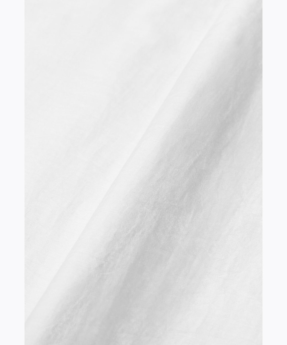 DÉPAREILLÉ COTTON NYLON CACHE-COEUR BLOUSE / コットンナイロンカシュクールブラウス ホワイト