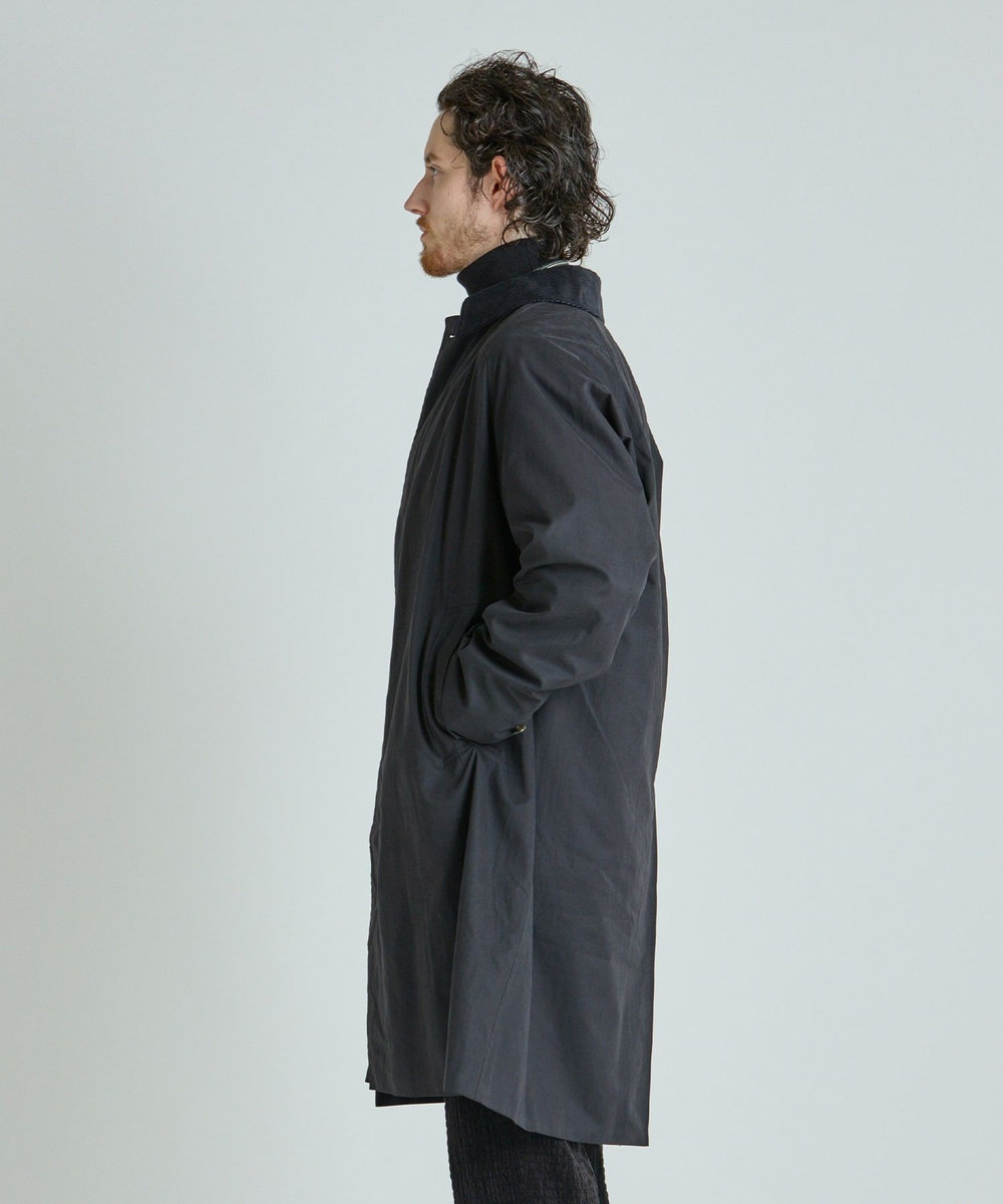 MEN'S BIGI ラグランスリーブコート ブラック