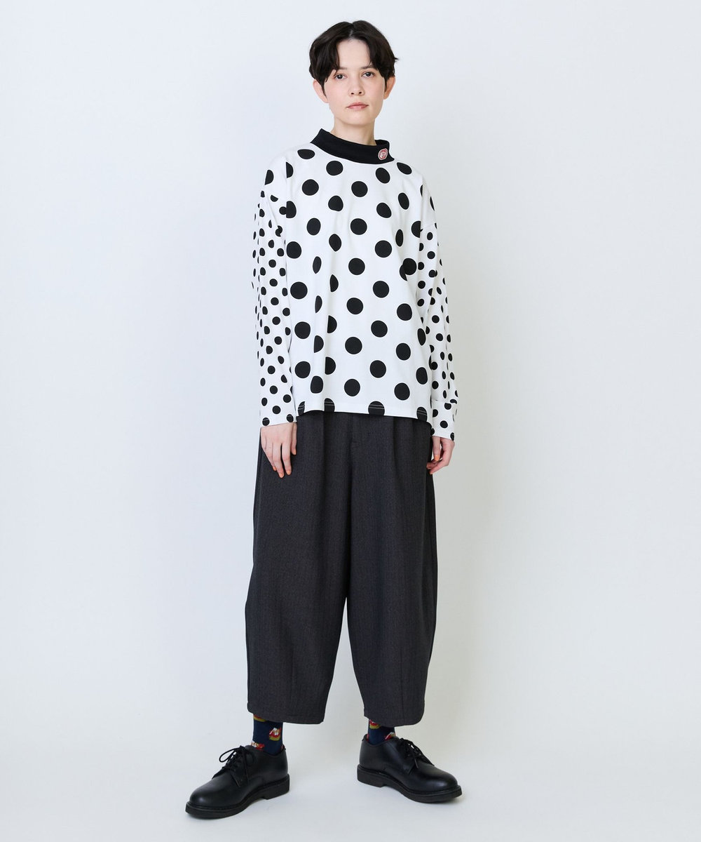 FRAPBOIS 《DOMDOMコラボ》モックTシャツ ドット