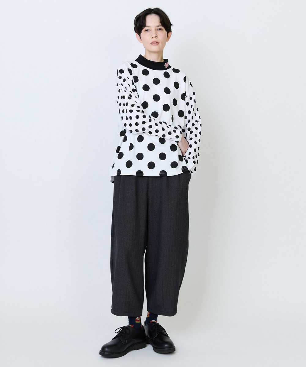 FRAPBOIS 《DOMDOMコラボ》モックTシャツ ドット