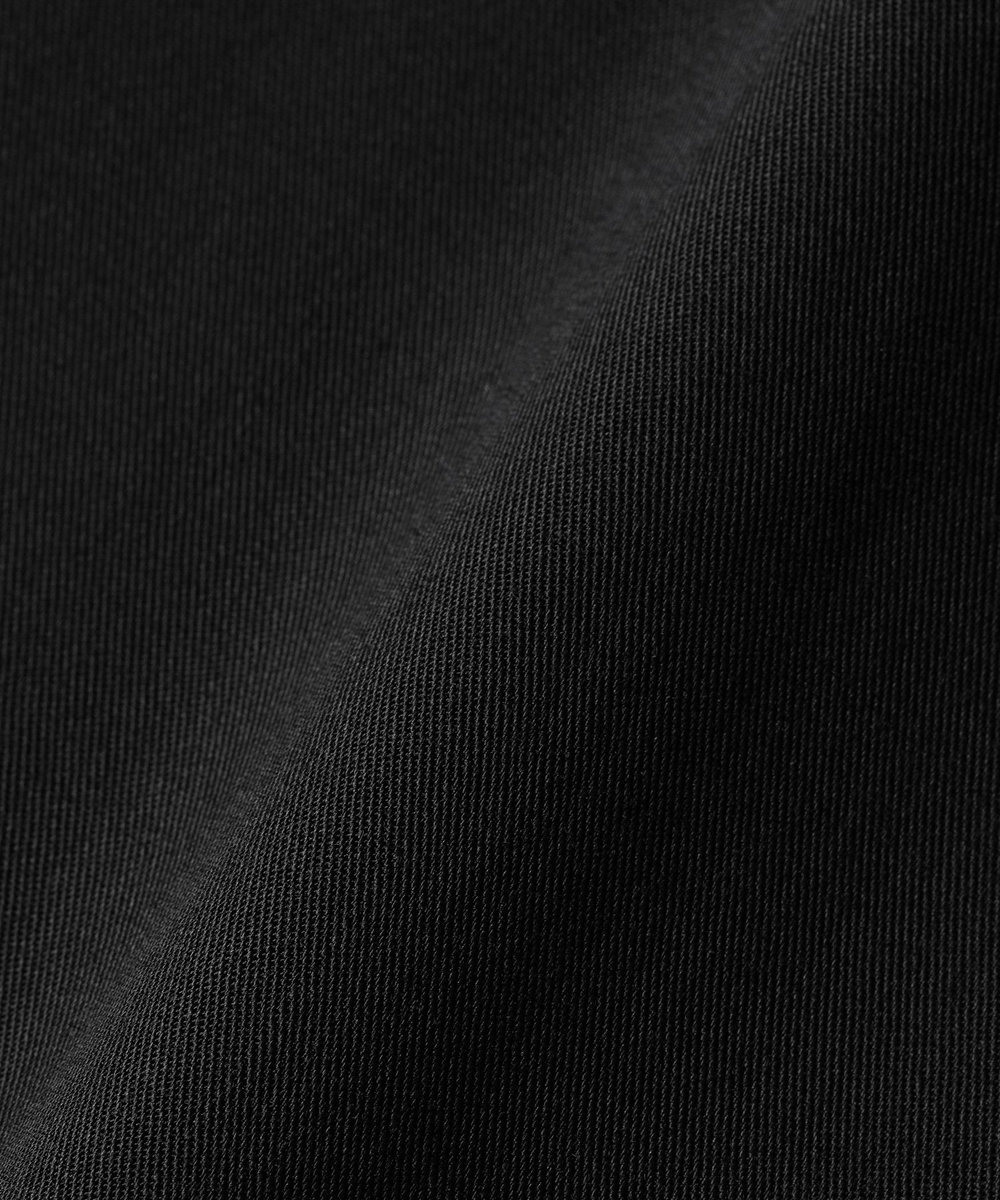 DÉPAREILLÉ WOOL NYLON GABARDINE WAIST BELT PANTS / ウールナイロンギャバジンウエストベルトパンツ ブラック