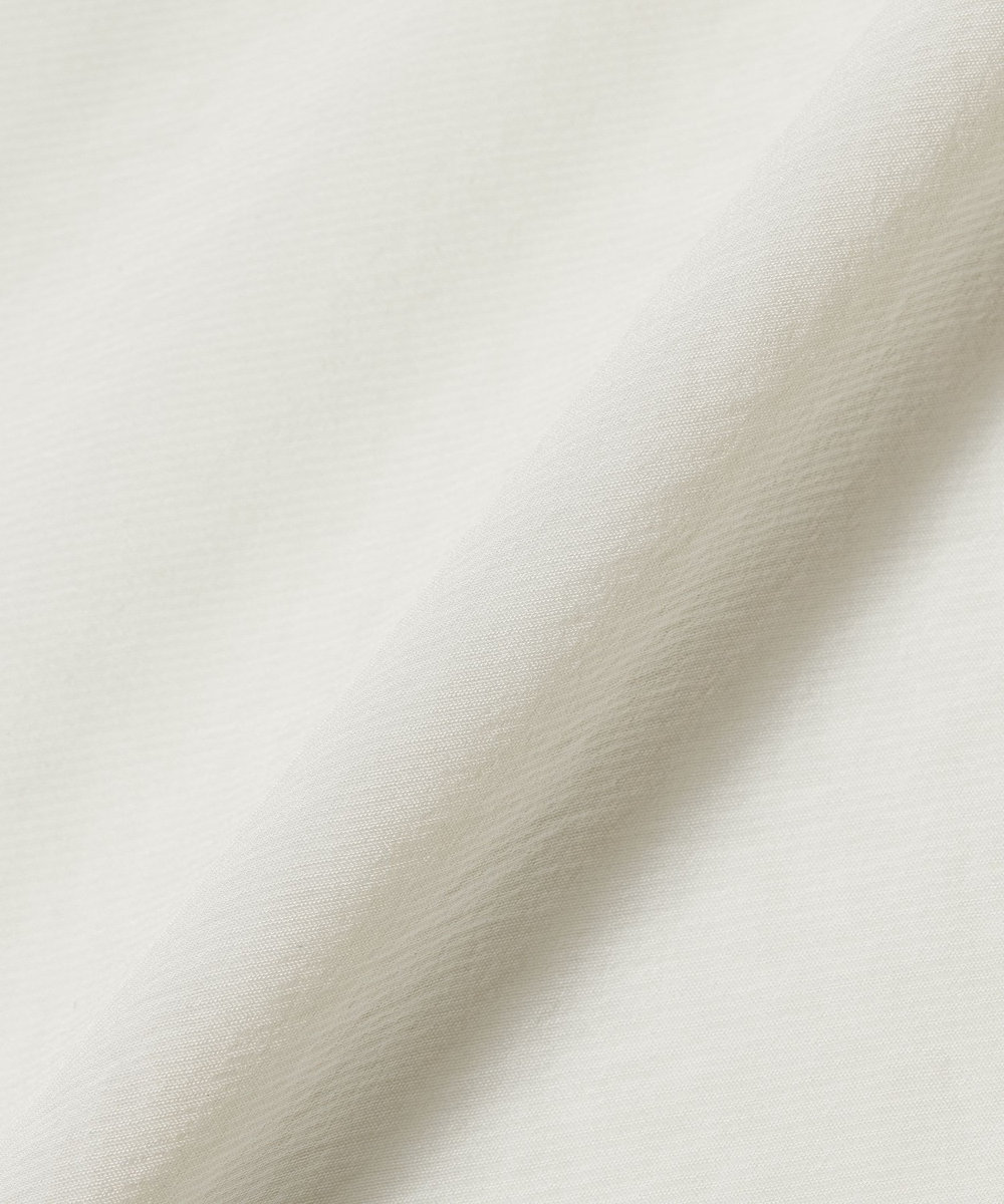 DÉPAREILLÉ SILKY RUFFLE BLOUSE / シルキーラッフルブラウス オフホワイト