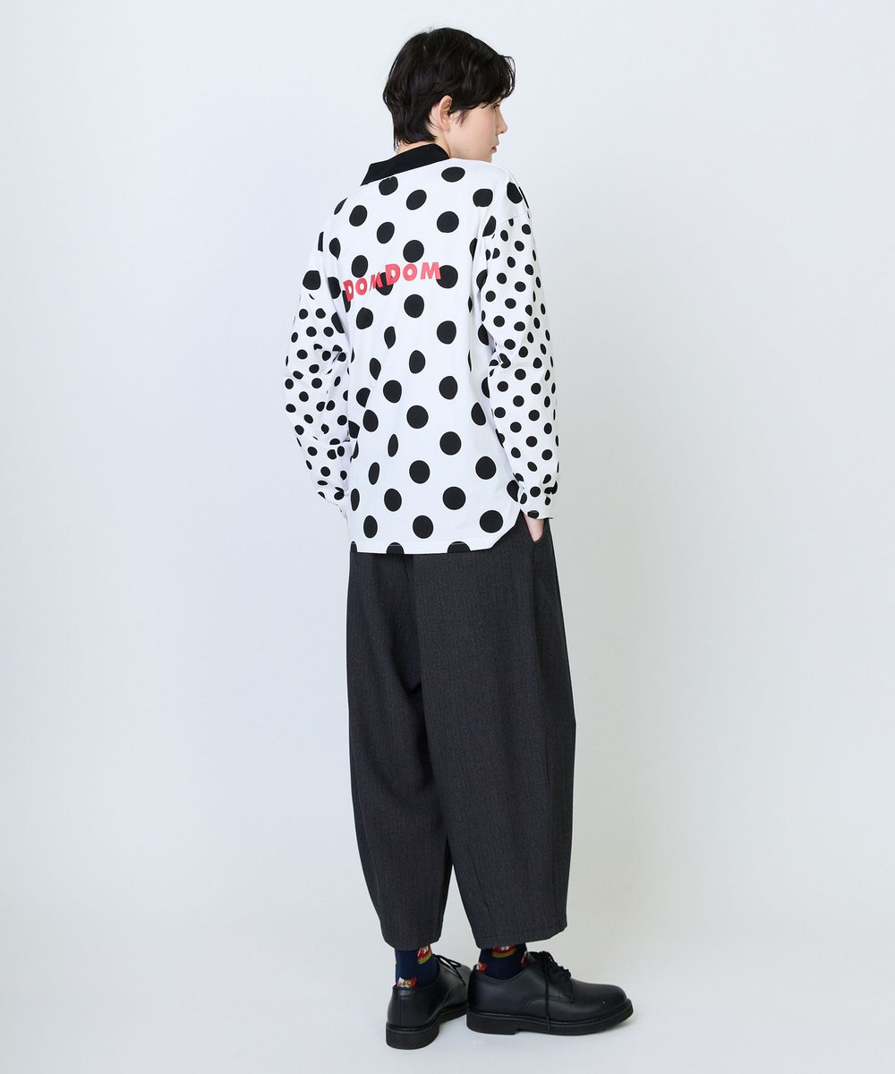 FRAPBOIS 《DOMDOMコラボ》モックTシャツ ドット