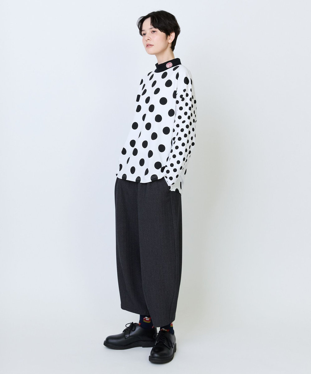 FRAPBOIS 《DOMDOMコラボ》モックTシャツ ドット