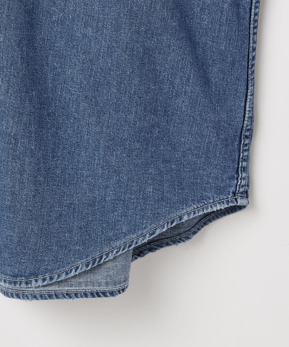 1er Arrondissement ＜NEEDBY heritage×1er Arrondissement＞【別注】デニムシャツ"Sophie" インディゴブルー