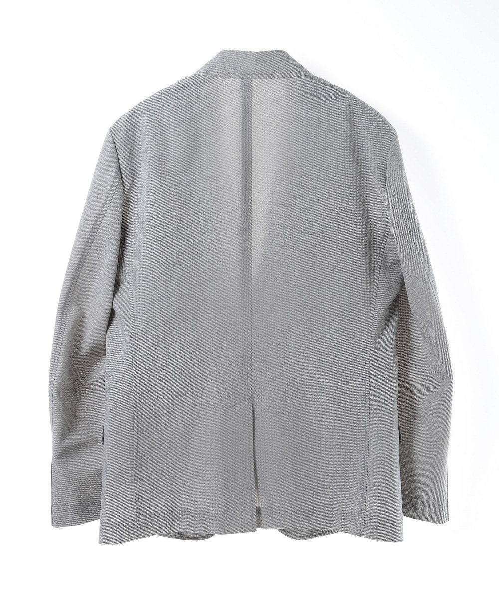 MEN'S BIGI COOL DOTS メランジプリントジャケット〈イージーケア/吸水速乾〉 グレー