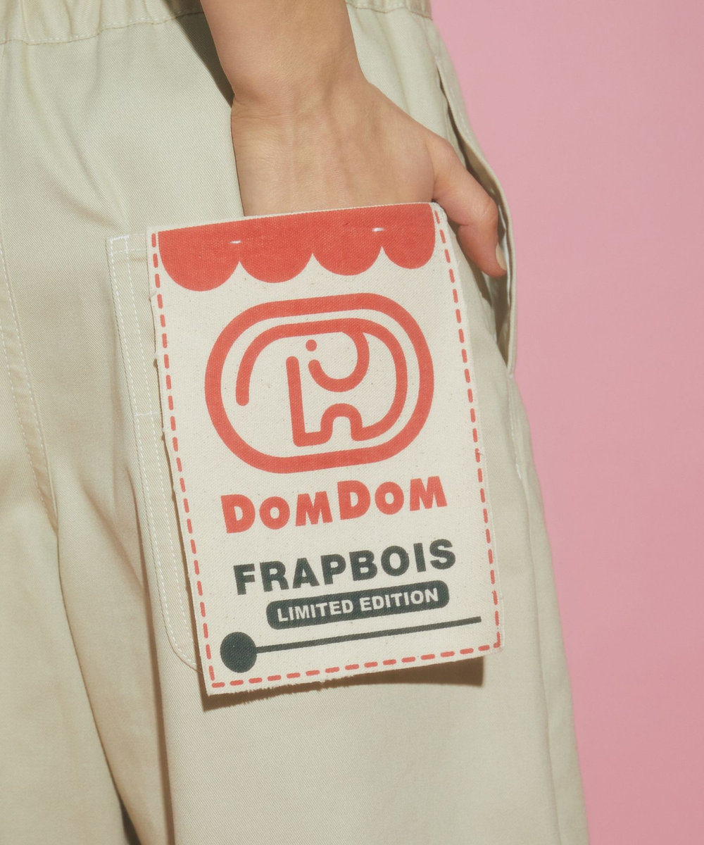 FRAPBOIS シェフパンツ（DOMDOMコラボ） ベージュ