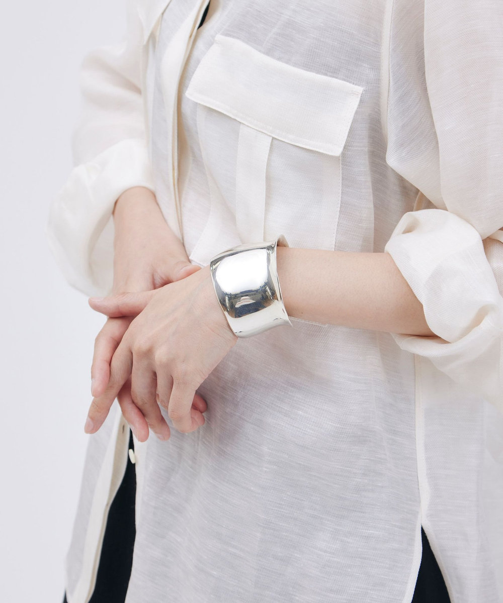 unbilanc ＜JOAQUIN BERAO＞Bangle FLORA SV 01 Mサイズ シルバー