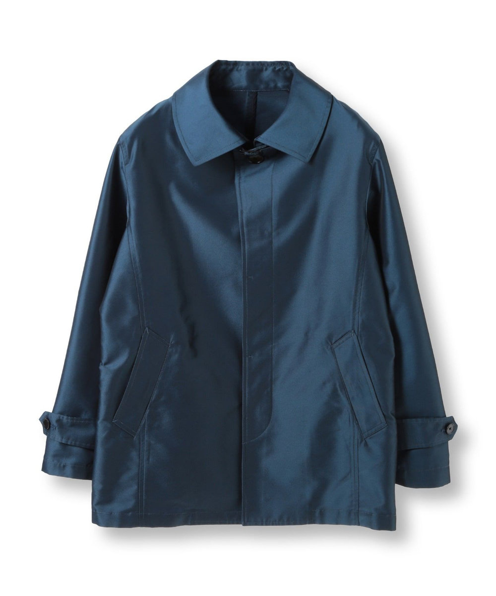 MEN'S BIGI シャンブレーツイルメモリースプリングコート ネイビー