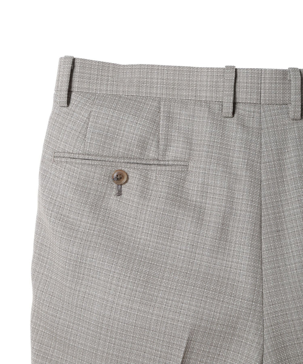 MEN'S BIGI ミックスヤーン/ホップサックスラックス ベージュ