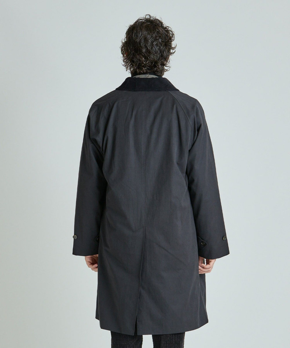 MEN'S BIGI ラグランスリーブコート ブラック