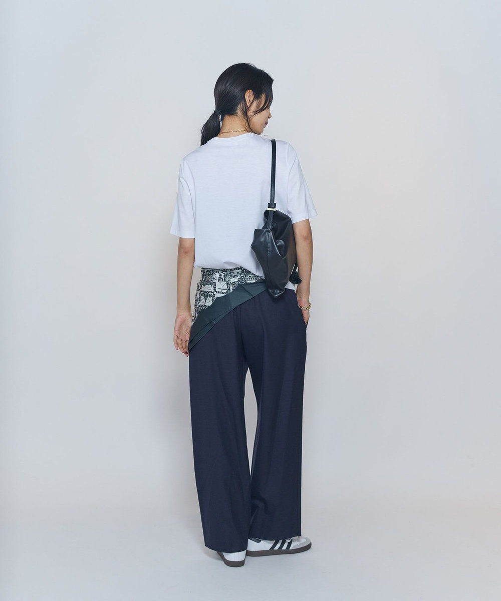 1er Arrondissement スーピマポンチコンパクトＴシャツ オフホワイト