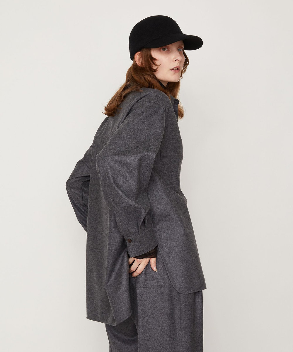 unbilanc バンブルＣＰＯシャツ トップグレー