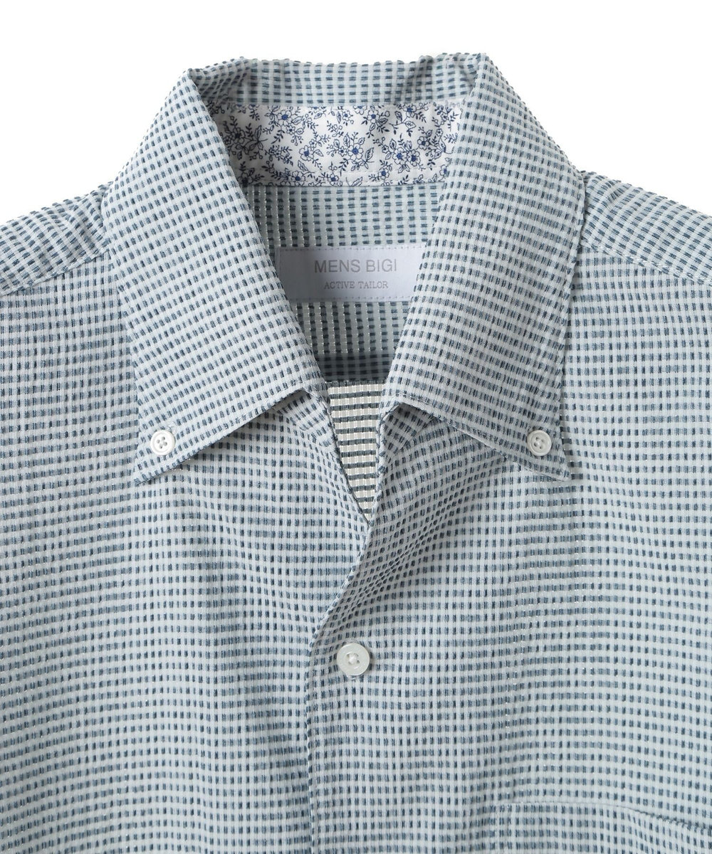 MEN'S BIGI 【ACTIVE TAILOR/アクティブテイラー】カールマイヤーボタンダウンシャツ ホワイト系その他