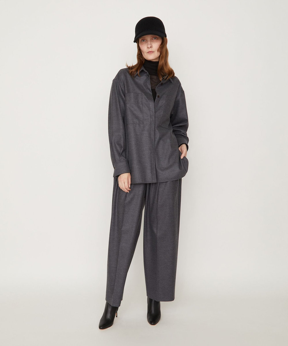 unbilanc バンブルＣＰＯシャツ トップグレー