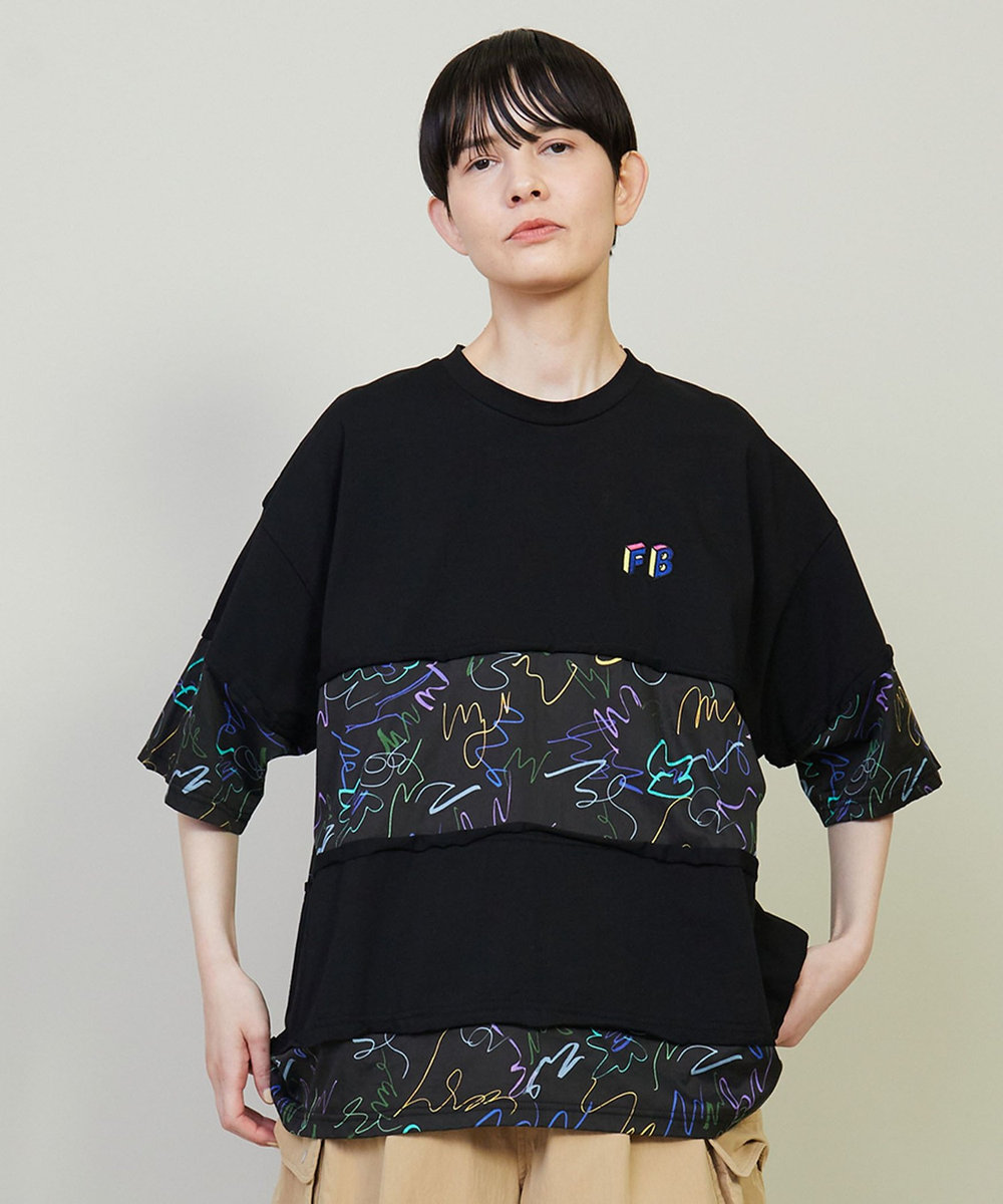 FRAPBOIS グラッフィーT ブラック