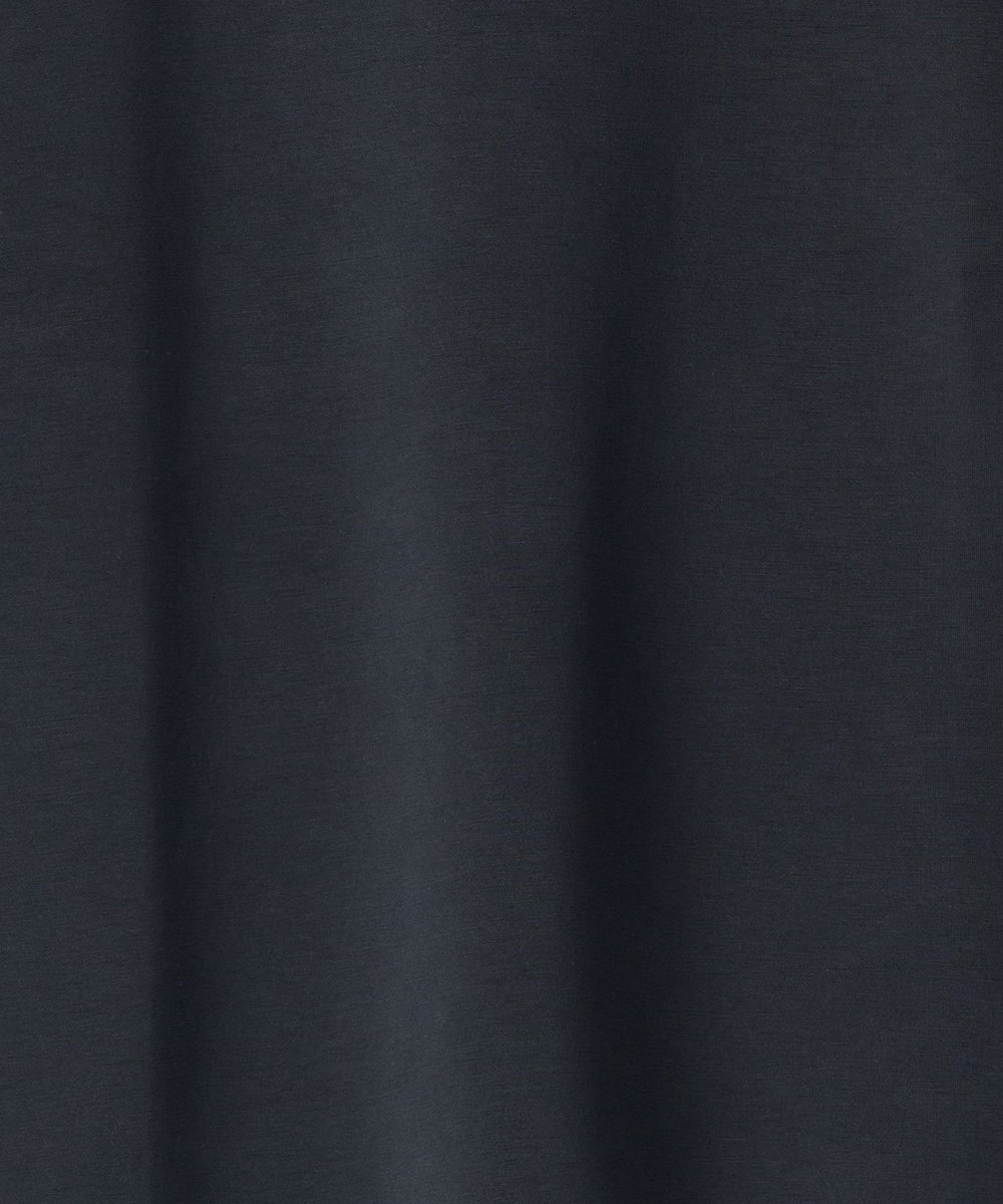 MEN'S BIGI スエードタッチ ダンボールモックネックトップス ブラック