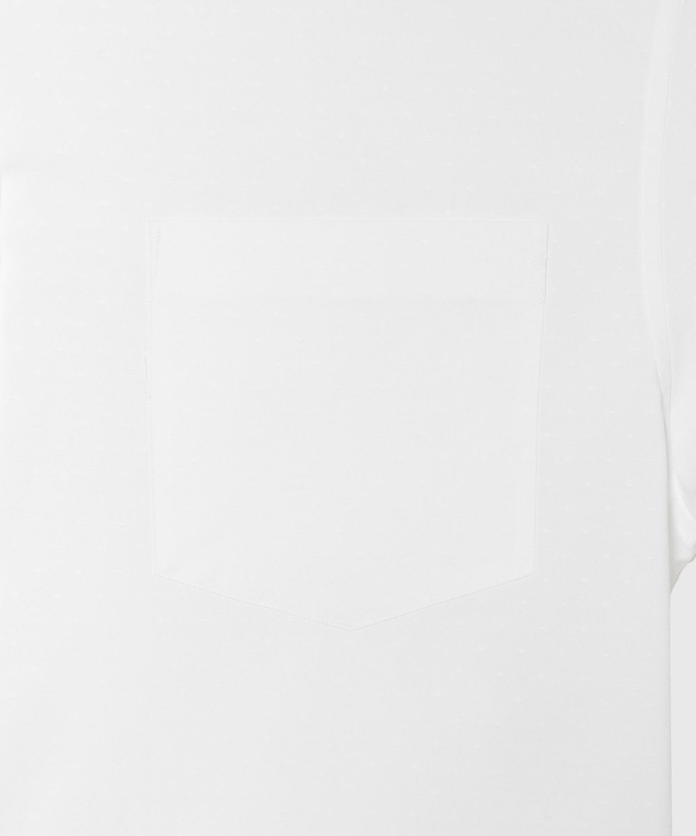 DÉPAREILLÉ DOT DOBBY BOW SHIRT / ドットドビーボウシャツ オフホワイト