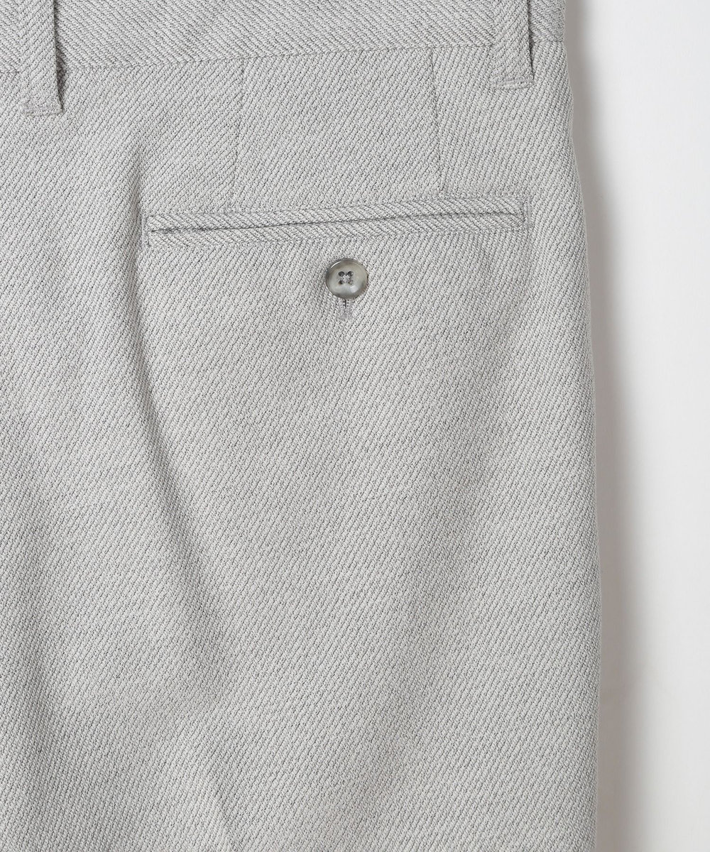 MEN'S BIGI 【ACTIVE TAILOR】ソフトサーモ混ツイードツイルパンツ グレー