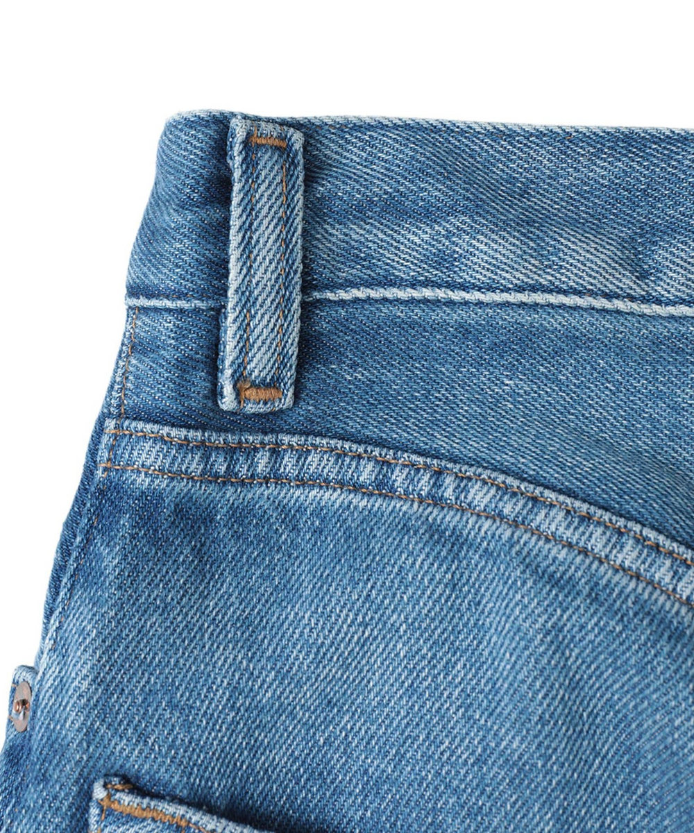 1er Arrondissement ＜AGOLDE （エーゴールドイー）＞"ROUNDED BAGGY"デニムパンツ ブルー