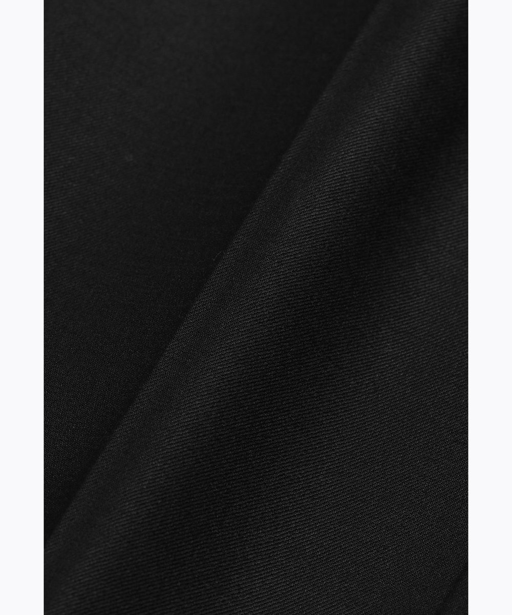 DÉPAREILLÉ SILK WOOL TWILL GATHER PANTS / シルクウールツイルギャザーパンツ ブラック
