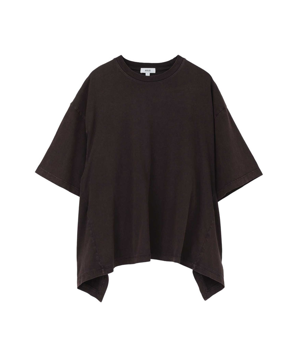 1er Arrondissement ＜AGOLDE （エーゴールドイー）＞"THEO"Tシャツ ブラウン