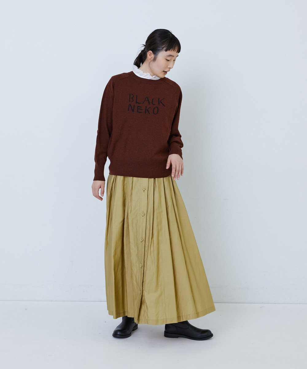 LOISIR アーティストコラボ：LOISIR×TORANEKOBONBONインターシャニットプルオーバー レッド系その他