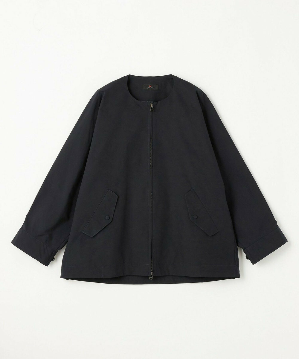 L'EQUIPE アーバンオックスノーカラージャケット ネイビー