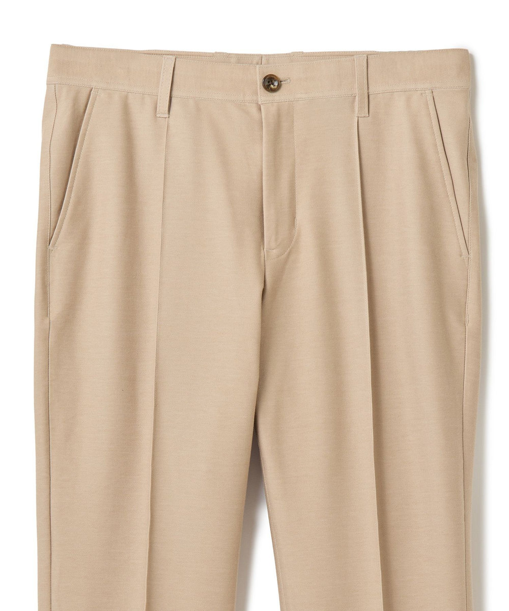 MEN'S BIGI デニムジャージ テーパードパンツ＜ストレッチ＞ ベージュ