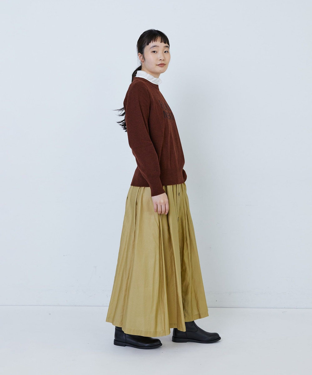 LOISIR アーティストコラボ：LOISIR×TORANEKOBONBONインターシャニットプルオーバー レッド系その他