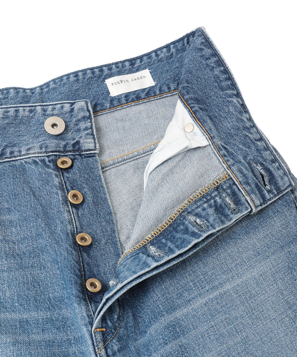 1er Arrondissement ＜upper hights / アッパーハイツ＞“THE LIAM BELT"デニムパンツ ブルー
